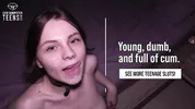 CumDumpsterTeens- Horny teen sluts try out a pegging threesome for the first time!!