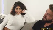 Ready to cum! Horny Latina with fat breasts and raunchy bang-out drive loves XXX porn!