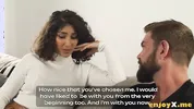 Ready to cum! Horny Latina with fat breasts and raunchy bang-out drive loves XXX porn!