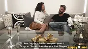 Ready to cum! Horny Latina with fat breasts and raunchy bang-out drive loves XXX porn!