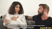 Ready to cum! Horny Latina with fat breasts and raunchy bang-out drive loves XXX porn!