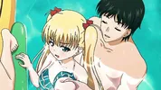 A Beauty with Big Breasts Loves Having Sex on the Beach on a Sunny Day