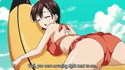 A Beauty with Big Breasts Loves Having Sex on the Beach on a Sunny Day