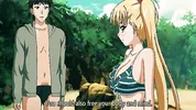 A Beauty with Big Breasts Loves Having Sex on the Beach on a Sunny Day
