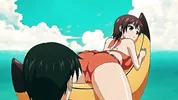 A Beauty with Big Breasts Loves Having Sex on the Beach on a Sunny Day