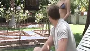 Meadow Soprano gets cum on her 18 year old face