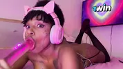 Naughty girl squirting and enjoying masturbation a lot