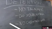 Lola Aiko Gets Her Pussy Filled With Cum In Detention