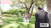BTS - Petite Jesse Pony Gets Her Tits Out During A Photoshoot!