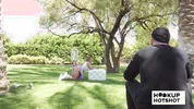 BTS - Petite Jesse Pony Gets Her Tits Out During A Photoshoot!