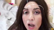Best Facial Compilation, Cum in Mouth , Cum Swallowing - Katty West