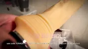Busty Maid Gets Dirty with a Fuck Machine While Tidying Up