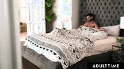 ADULT TIME - Naughty Pixie Smalls Craving Stepdad Keeps Teasing Him Leading To Sneaky Passionate Sex