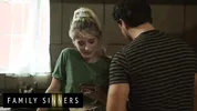FAMILY SINNERS - Jessie Saint's Stepbrother Comes Back From College And Shows Her His New Sex Skills