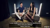 Ravenous Julia De Lucia Sucks a Massive Cock Fresh from Her Tight Ass, Begging for More Pounding
