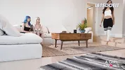 Cute Babes Jill Kassidy, Eliza Ibarra & Jewelz Blu Sensual Threesome After Yoga - A GIRL KNOWS