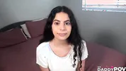 Pretty Brunette Angel Gostosa Pounded After Blowjob