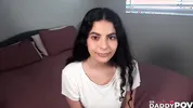 Pretty Brunette Angel Gostosa Pounded After Blowjob