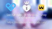 frieren bounces her big ass, gives footjob and cum on feet
