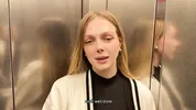 I MET A FORMER CLASSMATE IN THE ELEVATOR AND SHE JUMPED ON MY DICK