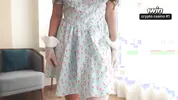 American Dream Wife Oiled Lingerie Ride — Passionate Creampie POV