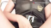 Police Woman is so horny that she goes with her fugitive to fuck, cumshots in her pussy.