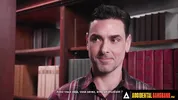 ACCIDENTAL GANGBANG - Naughty Girl Gets Gangbanged In A Library By Her Classmates SPANISH SUBTITLES
