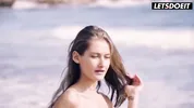 Hungarian Beauty Tiffany Tatum Public Beach Sex with Kevin White - LATINA MILF