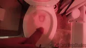 Free USE Step Sister Services Step Brother While She Takes A Bath - Dahlia Red