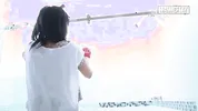 Big Ass Latina in Pink Gloves Gets Fucked Doggy in the Shower She Just Cleaned