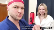 PINHOLE XXX. I will teach you proper anal fuck, girl