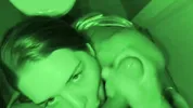 Risky Public Sex in Toilet During Party. Slave girl Licked Toilet Bowl
