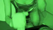Risky Public Sex in Toilet During Party. Slave girl Licked Toilet Bowl
