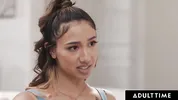 ADULT TIME - Horny Babysitter Kimora Quin Caught Masturbating On Married Boss' Porn History