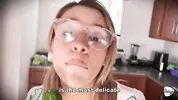 The maid fucks the vegetables. She cums in the kitchen.