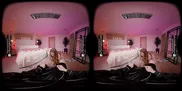 VR Bangers: Sexy Redhead Stepdaughter Sucks And Fucks Hard In Taboo FFM Threesome | VR Porn