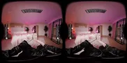 VR Bangers: Sexy Redhead Stepdaughter Sucks And Fucks Hard In Taboo FFM Threesome | VR Porn