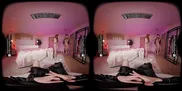 VR Bangers: Sexy Redhead Stepdaughter Sucks And Fucks Hard In Taboo FFM Threesome | VR Porn