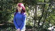 cute tiny 18 year girl does porn casting