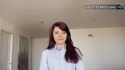 cute tiny 18 year girl does porn casting