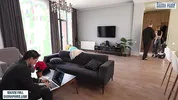 Estate agent fucks young wife hard during house viewing while her cuckold husband is at work!