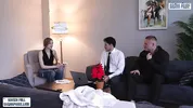 Estate agent fucks young wife hard during house viewing while her cuckold husband is at work!