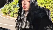 Car Breakdown! Lustful Student Repays Rescuer... (Blowjob and Wild Sex)