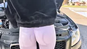 Car Breakdown! Lustful Student Repays Rescuer... (Blowjob and Wild Sex)