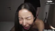 EYE ROLLING ORGASM - She Was Cumming All Day