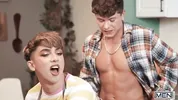 MEN - Thanksgiving Becomes A Steamy Threesome With, Cherry Kiss, And Foxy Alex