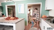 MEN - Thanksgiving Becomes A Steamy Threesome With, Cherry Kiss, And Foxy Alex