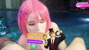 Re Zero Cosplay. Nymphomaniac emo Slut Sucks and Fucks a Big Cock.