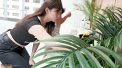 Lesbian Quietly Fucks Her Straight Roommate While She Dreams of Cock - 女同淫乱春梦