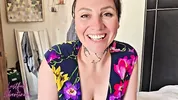 Stepsister teased me in to getting hard for her the family get together
